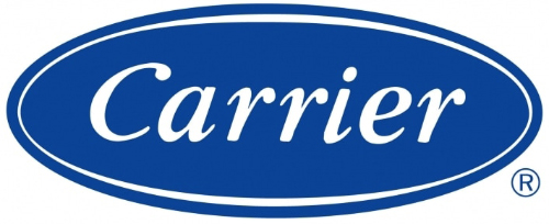 Carrier HVAC logo image blue